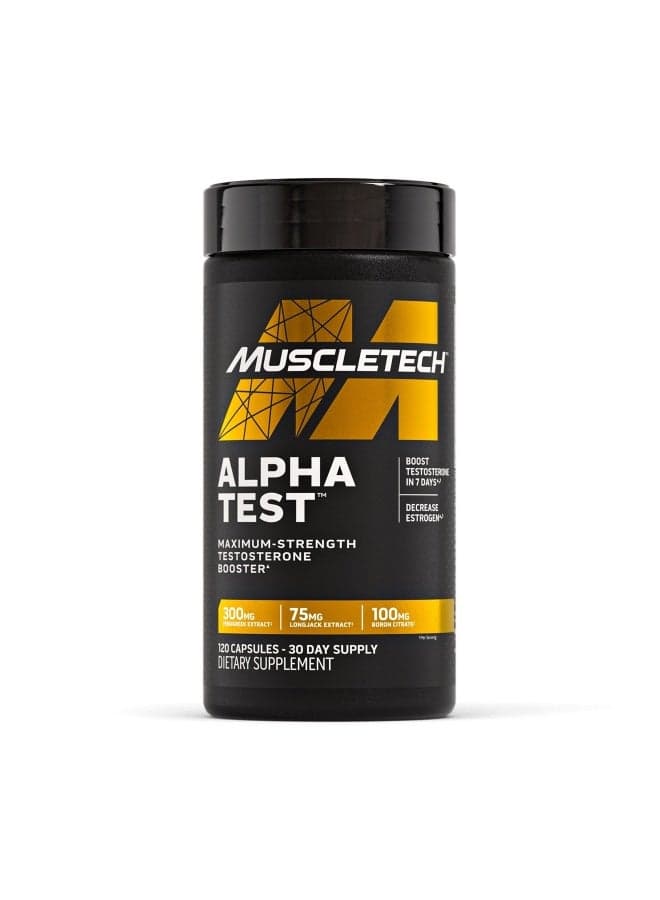 Alpha Test 120 Capsules