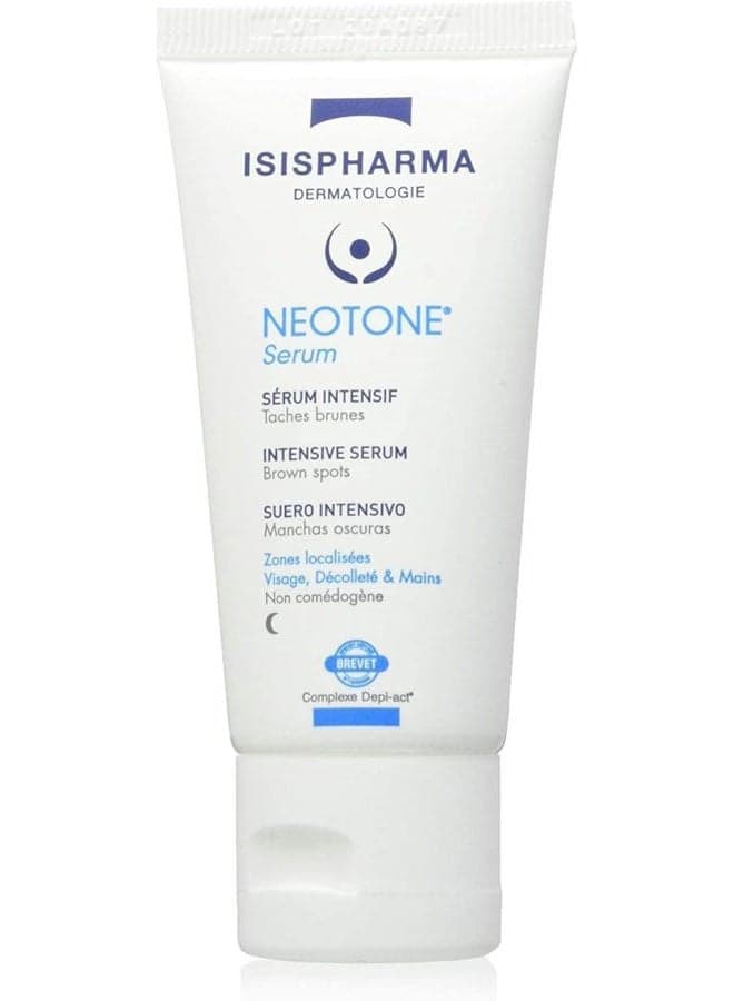 Isispharma - Neotone Intensive Serum Pigment Spots - Night Cream for Face, Hands and Cleavage - 30ml