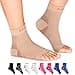 NEWZILL Plantar Fasciitis Socks with Arch Support BEST 247 Foot Care Compression Sleeve Eases Swelling Heel Spurs Ankle Brace Support Increases Circulation XXL Nude