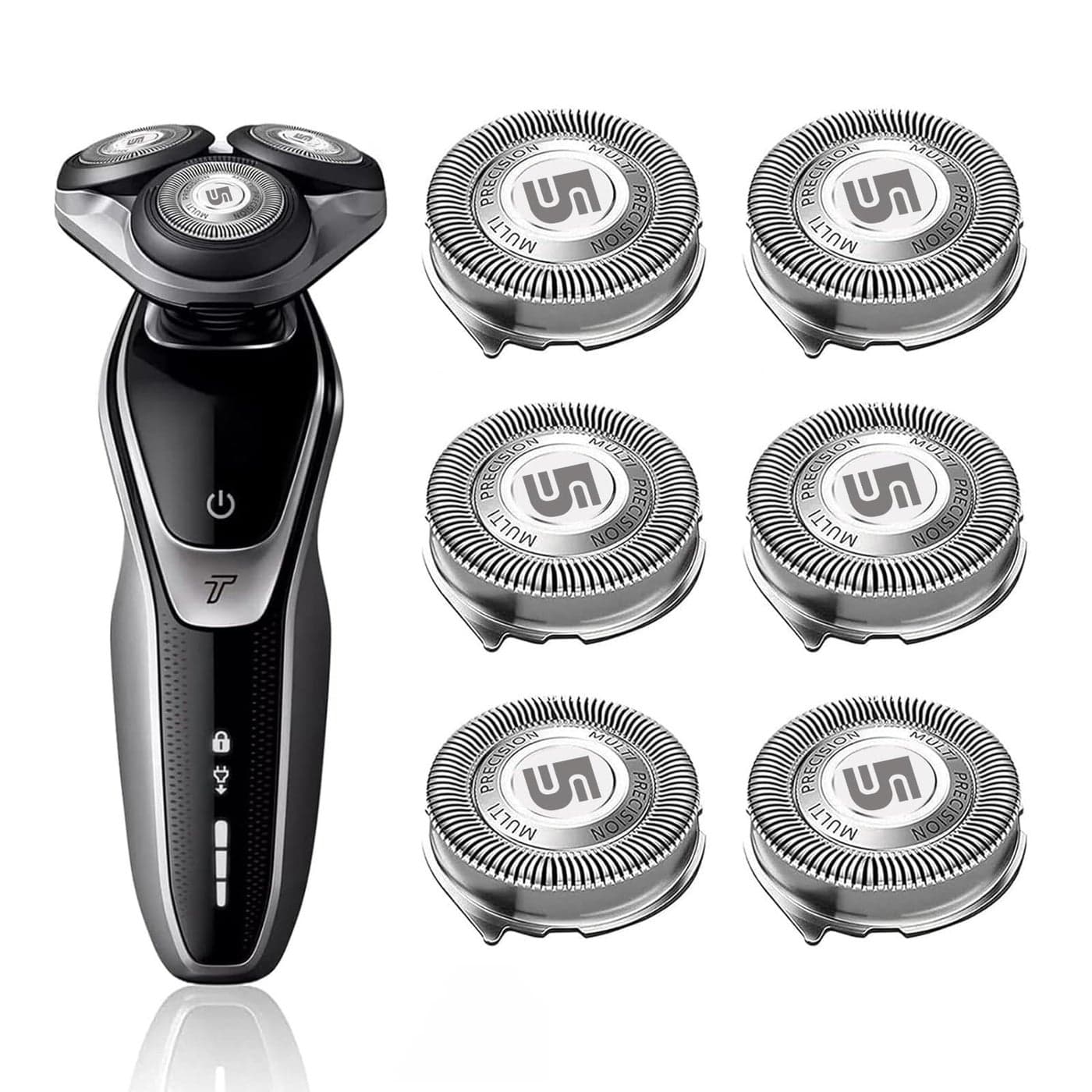 SH50 Replacement Heads Compatible with Phillips Norelco 5000 Replacement Electric Shaving Head Razor Blades