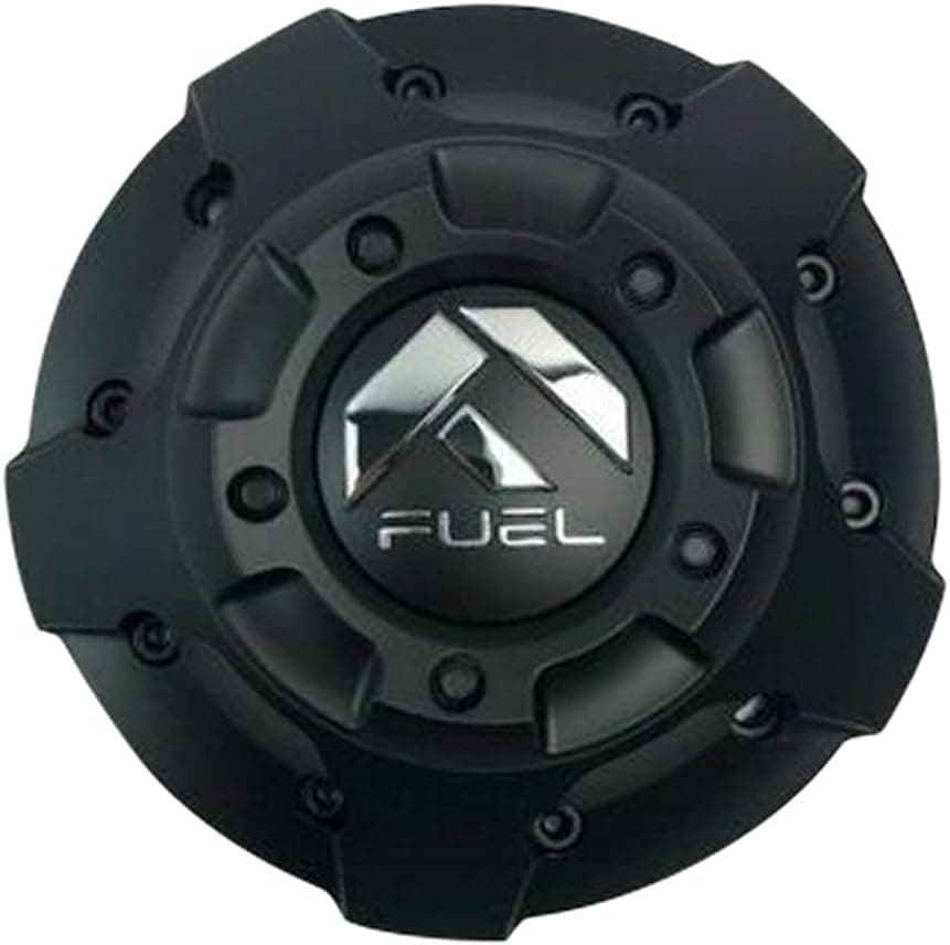 Fuel Offroad Wheels 1003-81MBR Matte Black Center Cap with Black Rivets