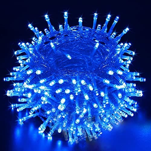 Gesto Blue Led Serial String Lights – Waterproof Copper Wire Fairy Lights for Home Decoration |360 ° Pixel Light for Diwali Decoration,Lights for Balcony Outdoor,Christmas – (20 Meter | Pack of 1)