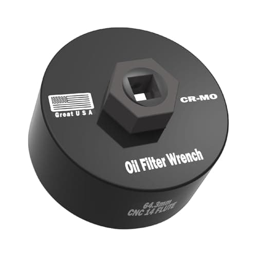 Felisbieti Oil Filter Wrench 64mm socket for toyota Camry Lexus Tacoma Tundra 4Runner RAV4 Corolla Highlander Prius oil filter removal tool