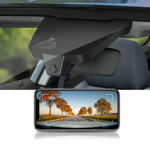 Fitcamx 4K Dash Cam Suitable for Toyota 4Runner 2025-2026 & Hybrid (HD2-35030), OEM Factory Look, UHD 2160P Video, Built-in WiFi & APP, Loop Recording, G-Sensor, Night Vision, Plug & Play, 64GB Card