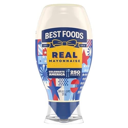 Best Foods Real Mayonnaise Squeeze Bottle For A Creamy Sandwich Spread or Condiment Gluten Free Made With 100 CageFree Eggs 20 oz