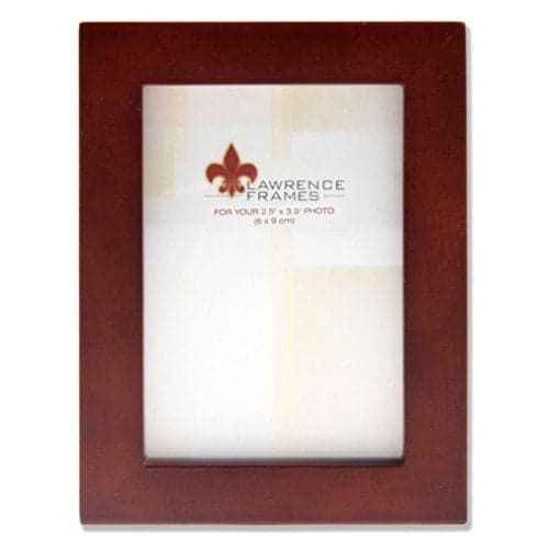 Lawrence Frames Walnut Wood Picture Frame, Gallery Collection, Light Walnut, 2.5x3.5