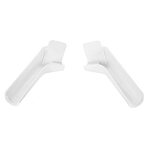 RecPro RV Rain Gutter Spout Long Version Left and Right White | RV Parts | RV Accessories | Made in USA (4)