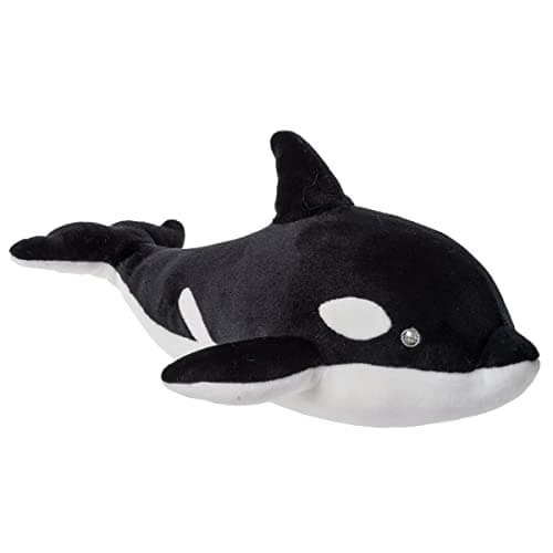 Mary Meyer Stuffed Animal Smootheez PillowSoft Toy 8Inches Orca Whale