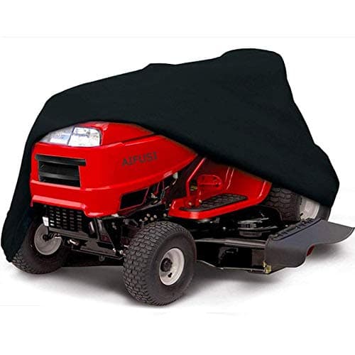 Riding Lawn Mower Cover Waterproof Garden Tractor Cover Heavy Duty Fits Decks up to 54’’, Large Premium Riding Lawn Tractor Cover Outdoor UV Resistant Protection, Universal Size