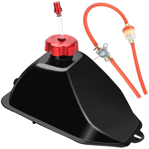 YOXUFA Metal Gas Fuel Tank Cap for 110cc 125cc 50cc 70cc 90cc ATV Coolster Taotao ATA-110B Chinese Quad 4 Wheeler PeaceSport Roketa Kazuma BMS Yamoto Baja Sunl Lawnmower Buyang Parts