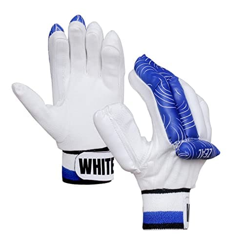Whitedot Zeal Players Cricket Batting Gloves, Suitable for Boys Left Hand, Multicolor