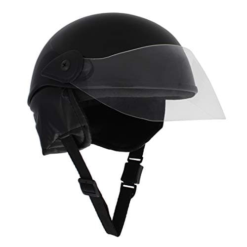 Sage Square Multi-Purpose Helmet for Men & Women (Black Glossy) (Non-Motorized), Polycarbonate