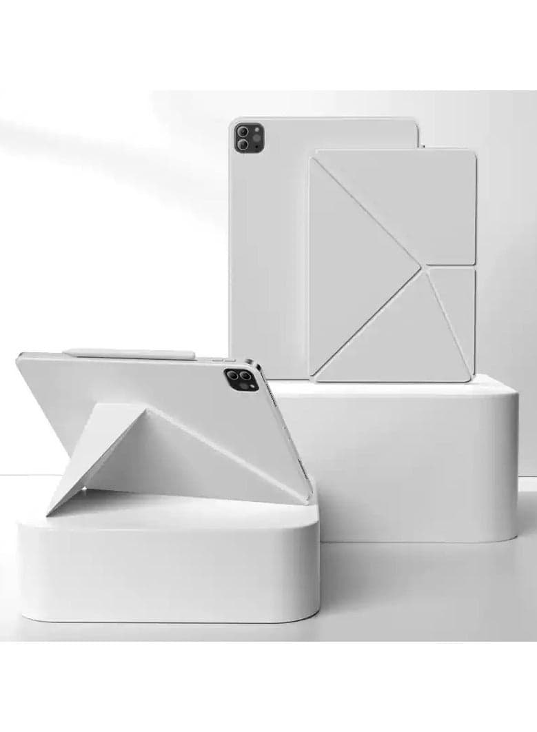 Cover for iPad mini 7 ,iPad mini 7 Protective Case Magnetic Double-Sided Clip K-Fold Horizontal and Vertical Stand