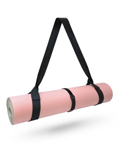 Fyroxx Yoga Mat Carrier Premium Yoga Strap for Carrying Yoga Mats with Adjustable Hook and Loop Strap Suitable for Carrying Most Sizes of Yoga Mats Free Your Hands Soft and Durable