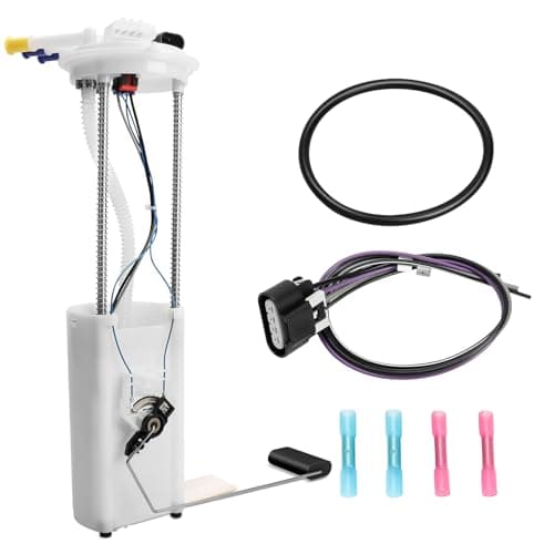 Electric Fuel Pump Assembly w/Level Sensor & Sending Unit Compatible with 1997 1998 1999 2000 2001 2002 Chevy S10, GMC Sonoma, 97 98 99 00 Isuzu Hombre (4.3L V6), Replaces E3952M