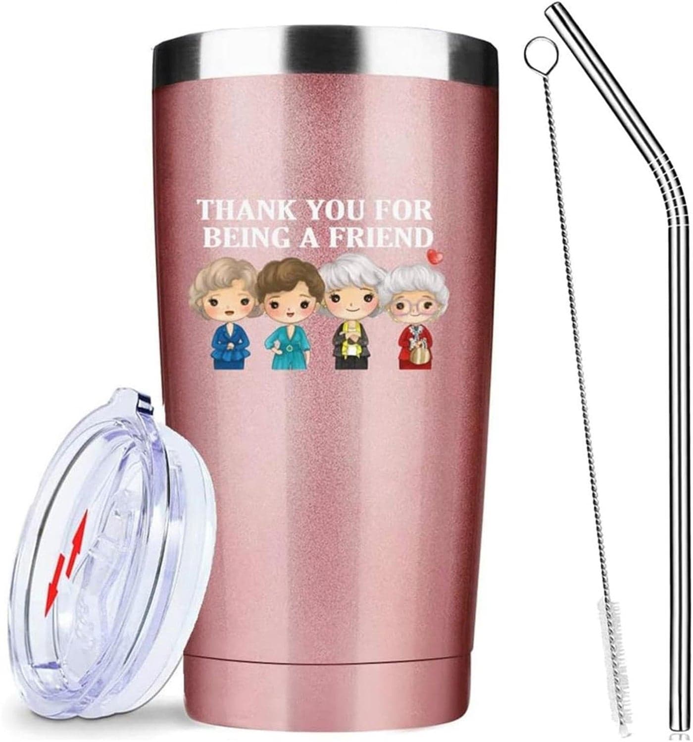 ATHAND Golden Girls Merchandise GiftGolden Girls Coffee Cups MugThank You for Being A FriendMothers Gifts for Mom Friendship Birthday Gifts for Women Sister Female