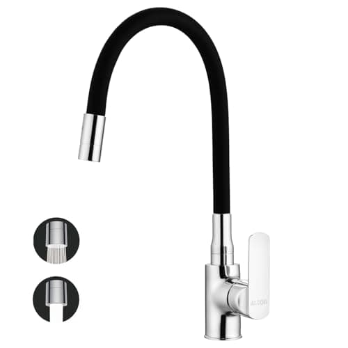 ALTON FAM3455-DF, Single Lever Kitchen Sink Mixer with Flexible Swivel Spout | Kitchen Sink Tap |Faucet | Mixer