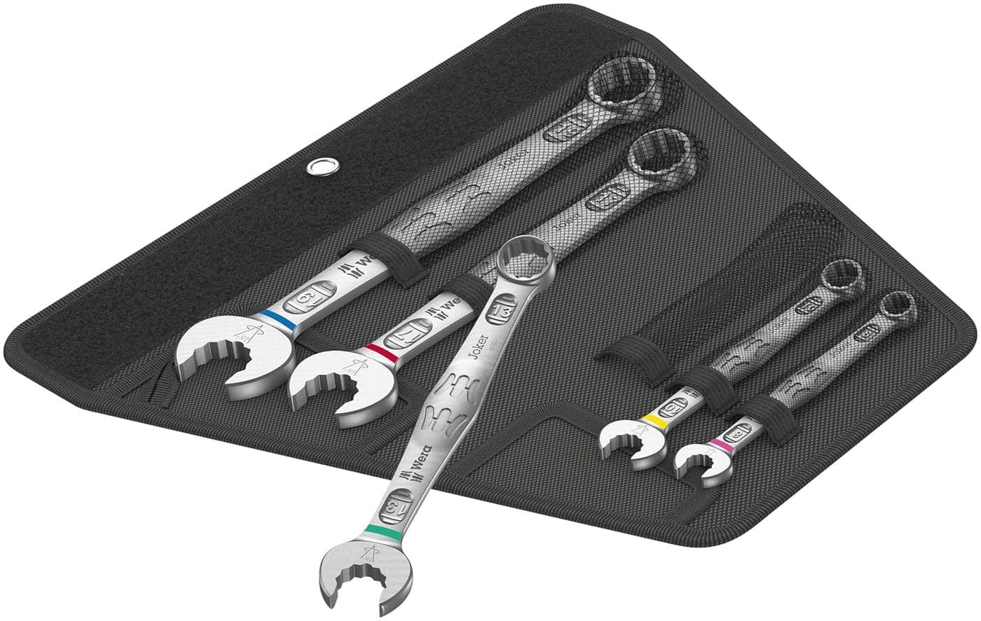 6003 Joker 5pc Combo Wrench Set Metric in Textile Pouch