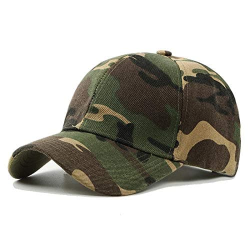 INFISPACE Unisex Cotton® Camouflage Army Baseball Cap, Free Size