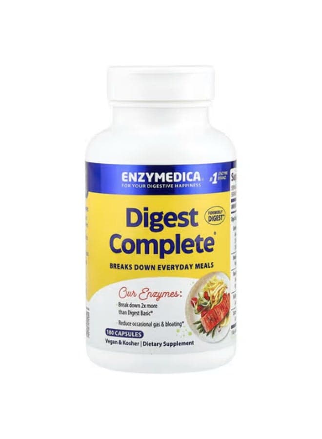 Enzymedica, Digest Complete®, 180 Capsules