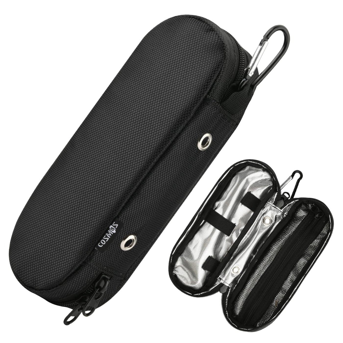 Cosmos Electric Toothbrush Travel Case Toothbrush Carry Holder Organizer Storage Bag Compatible with Oral B Pro Sonicare and others for Keeping Electric Toothbrush Replacement Heads in Travel Trip