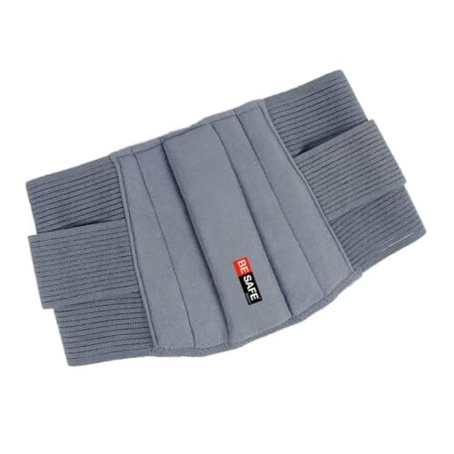 BESAFE Forever Lumbar Sacral Belt For Back Sprains, Strains, & Muscle Spasms, Unisex for Lower Back Support, (Fits 30-42 inches Waist Size)
