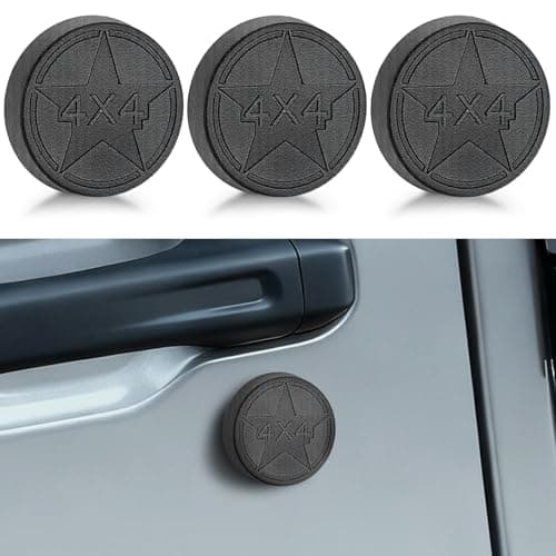 Magnetic Keyhole Covers Fit for Jeep Wrangler JK 3Piece