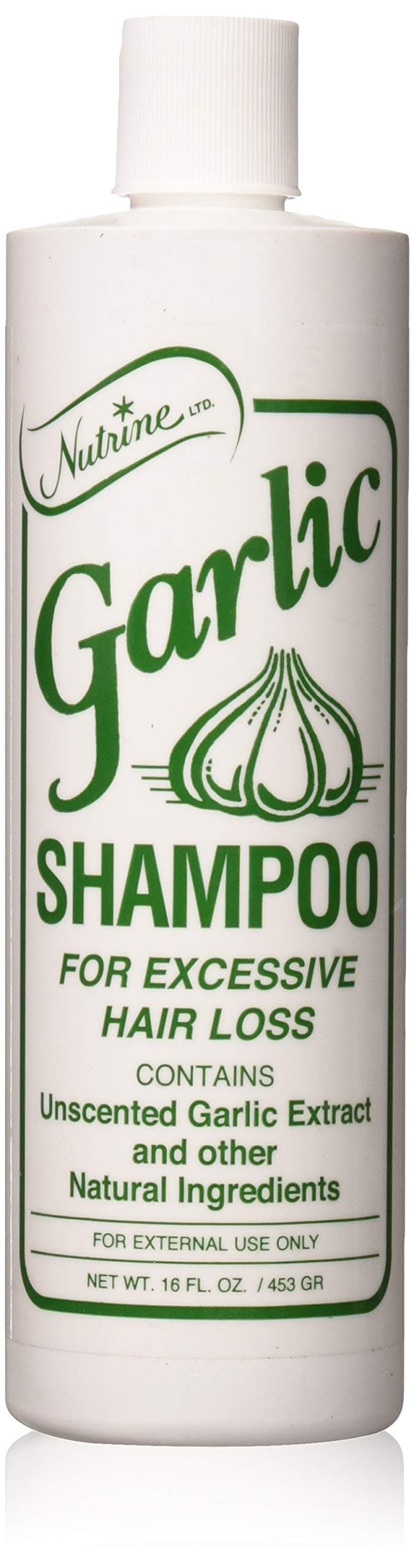 Nutrine Garlic Shampoo 16 oz Unscented