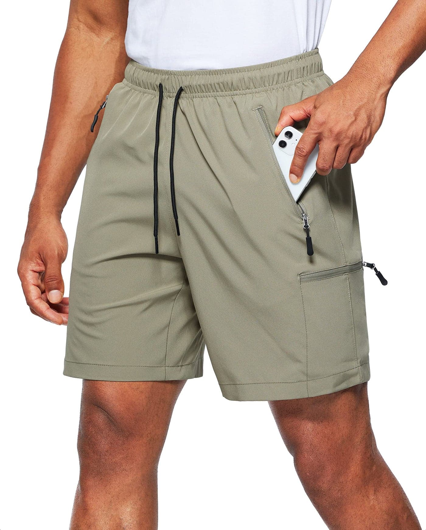 Viodia Men's Hiking Cargo Shorts Stretch Quick Dry Lightweight Workout Shorts for Men Casual Fishing Athletic Shorts with Pockets