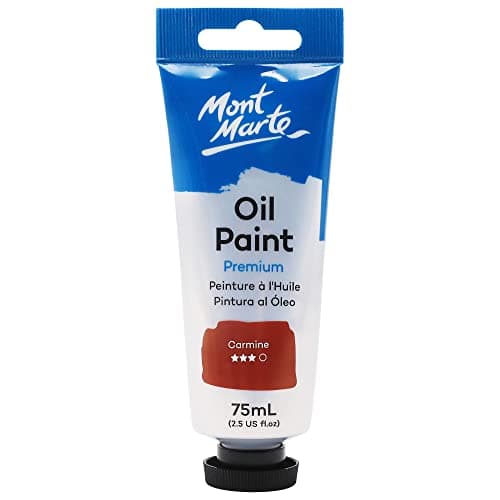 Mont Marte Premium Oil Paint 75ml (Carmine)