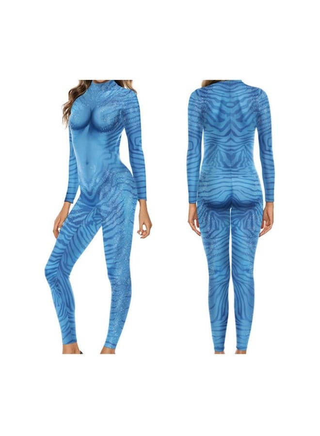 Avatar 2 3d Digital Printing Men's And Women's Matching Cosplay One-pieavatar 2 3d Digital Printing Men's And Women's Matching Cosplay One-piece Costume