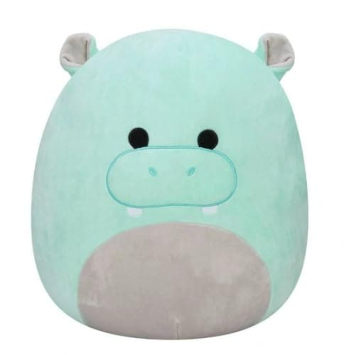 Squishmallows Hank The Blue Hippo 75 Inch Stuffed Plush Toy