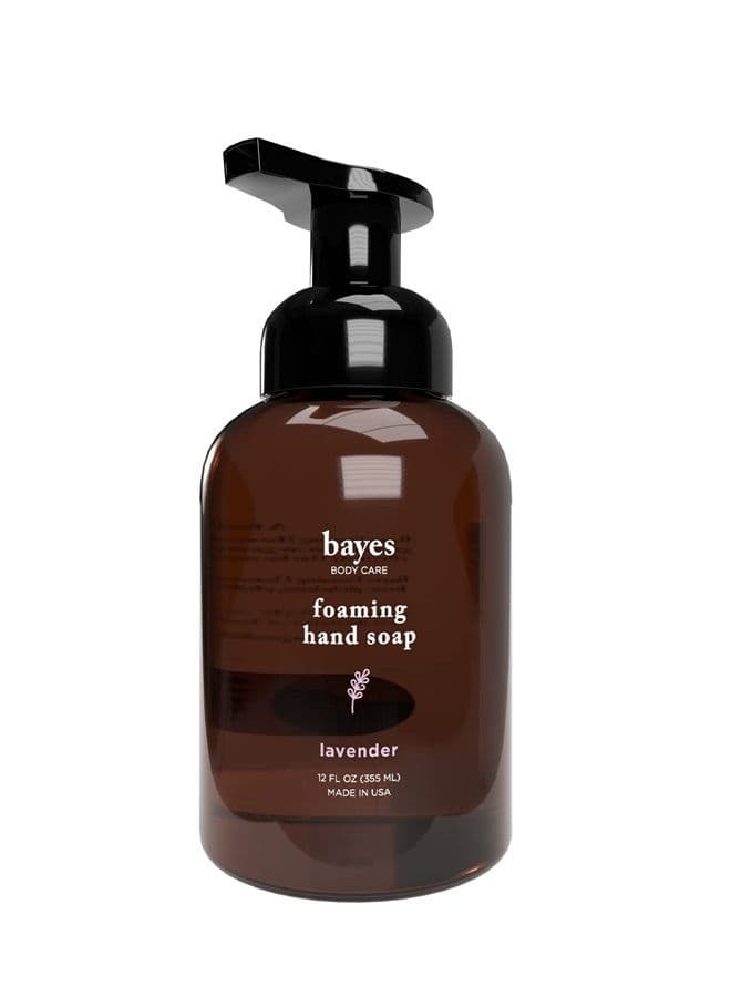 Foaming Hand Soap, Plant-Derived - Aromatic and Nourishing Hand Wash, Infused with Natural Essential Oils - USDA Certified Biobased - 12 Ounce, Lavender
