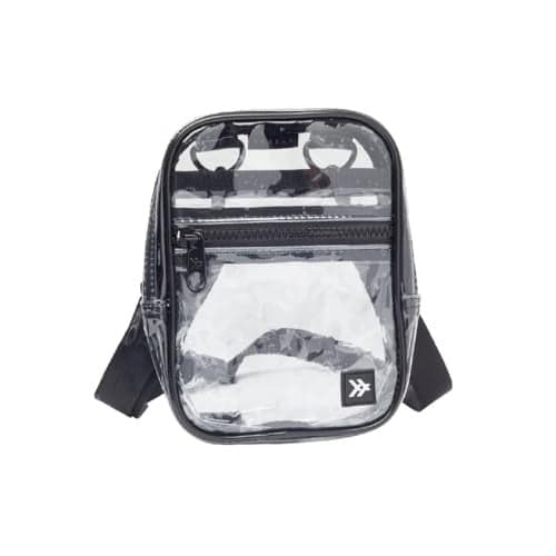 Thread Wallets Small Crossbody Bags for Women & Men, Stylish Sling, Chest Bag for Everyday Use (Clear)
