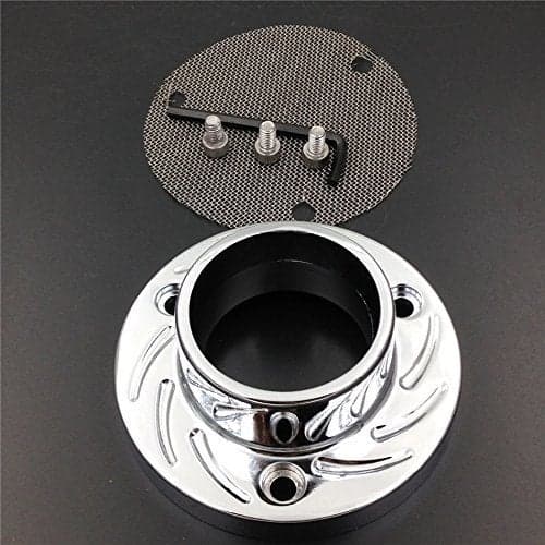 XKMTExhaust Tip Muffler Power Compatible With Artic Cat Dvx400 Kawasaki Kfx400 Suzuki LtZ400 Chromed B00YWCAKWU