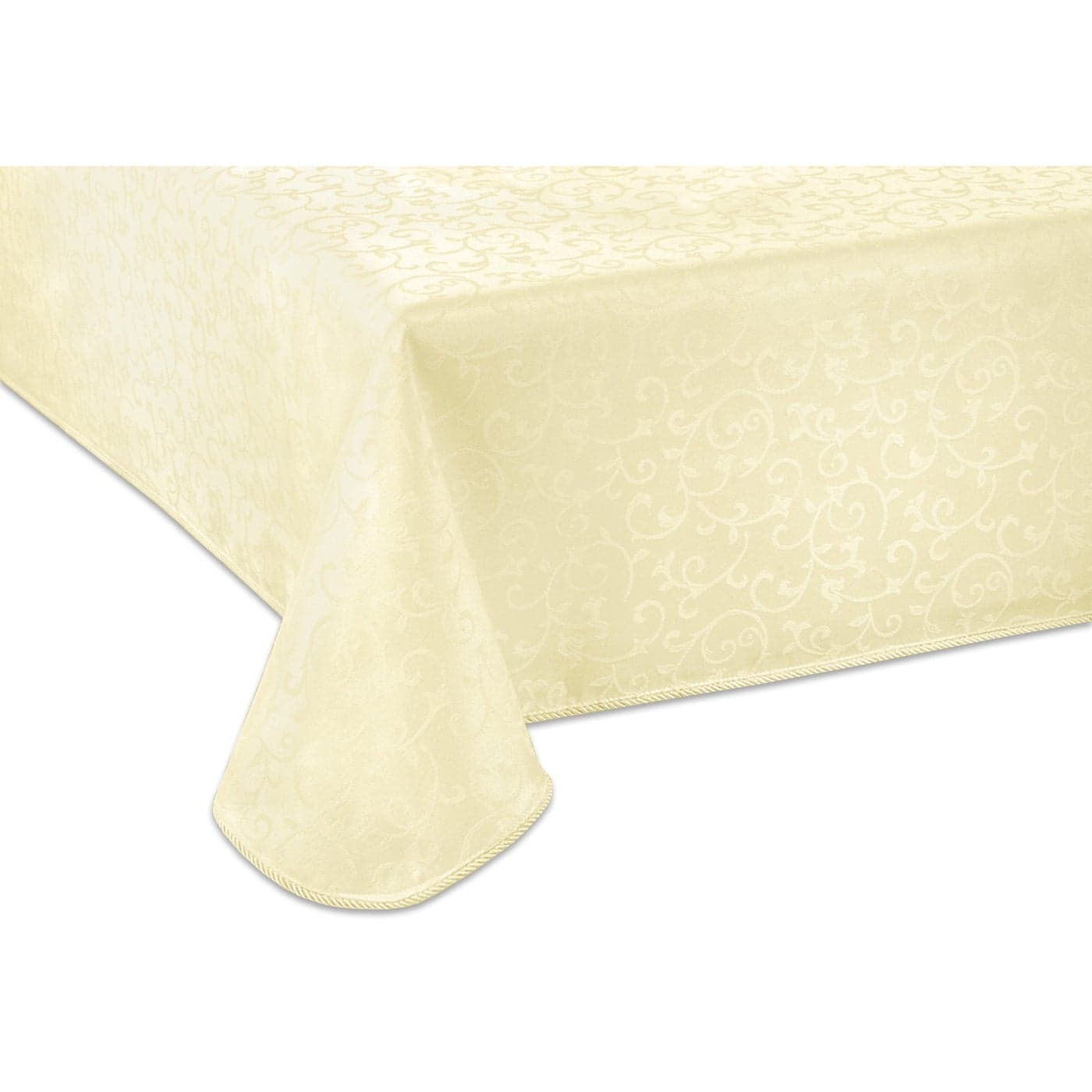 Lenox Opal Innocence 60x120 Oblong Tablecloth Ivory