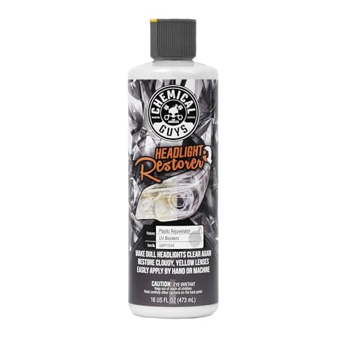 Chemical Guys Headlight Restore and Protect Cleans Restores Clarity and Protects Headlights from Future Fading Safe for Trucks SUVs Motorcycles RVs More 16 oz