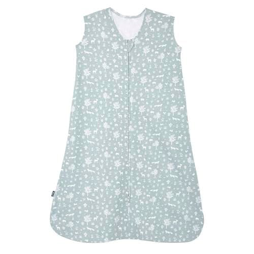 HALO SleepSack 100 Cotton Wearable Blanket Swaddle Transition Sleeping Bag TOG 05 Sage Woodland Small 06 Months