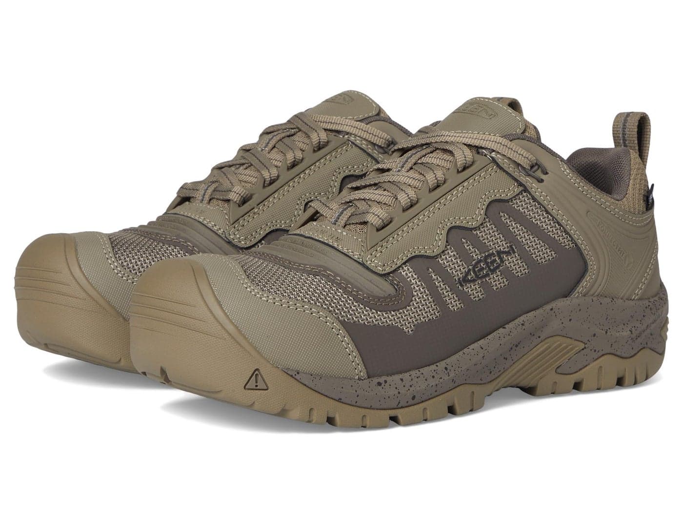 KEEN Utility Mens Reno Low Height Composite Toe Flexible Waterproof Athletic Work Shoes BrindleMorel 105