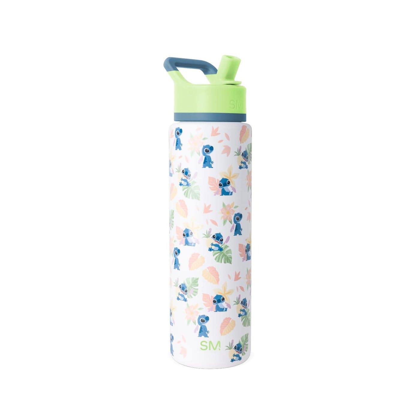 Simple Modern Summit Water Bottle with Straw Lid Disney Stitch 30oz Leak Proof Stainless Steel Insulated Cup Gifts for Her Him Stitch Paradise