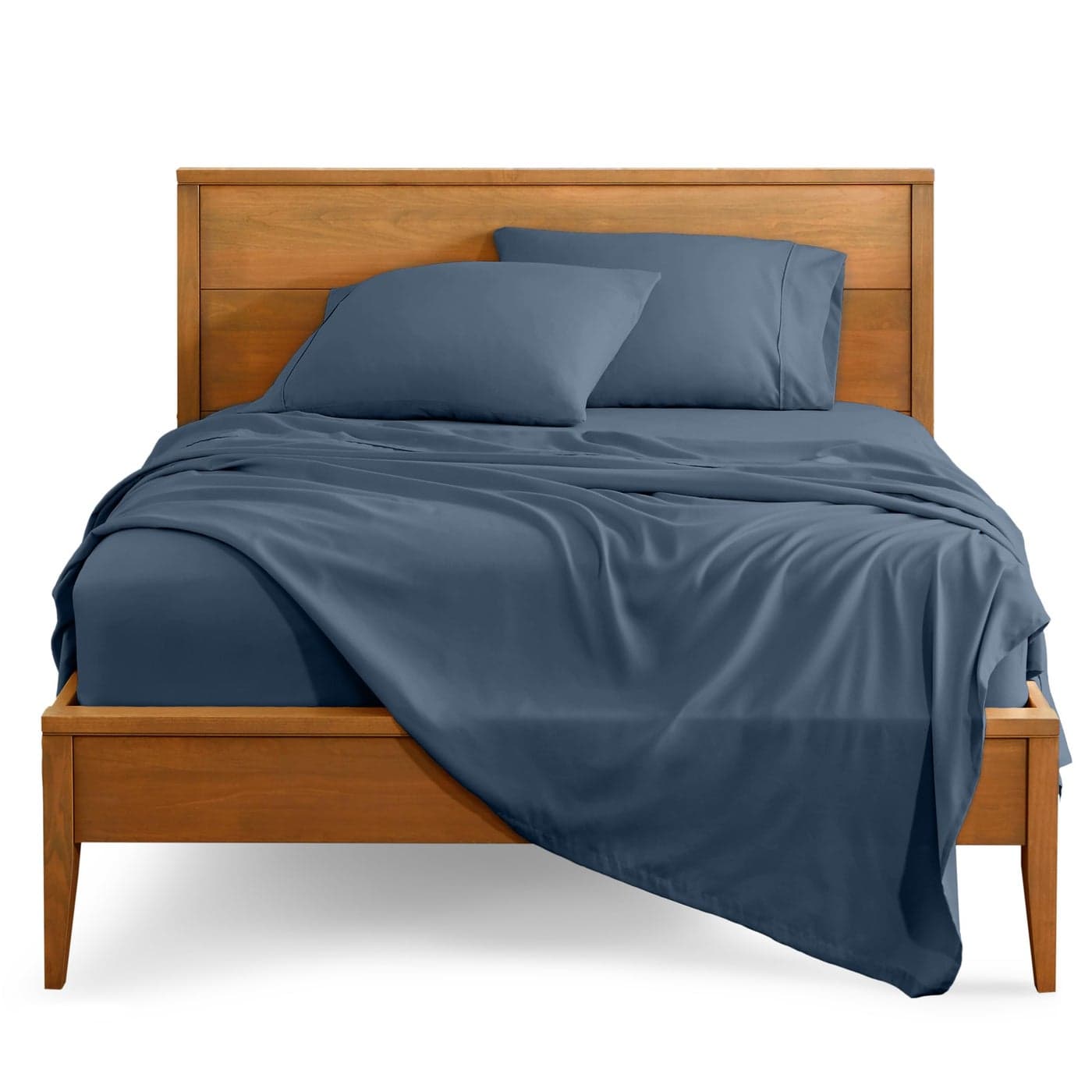 Bare Home Twin XL Sheet Set College Dorm Size Luxury 1800 UltraSoft Microfiber Twin Extra Long Bed Sheets Deep Pockets Easy Fit Extra Soft 3 Piece Set Bed Sheets Twin XL Bering Sea