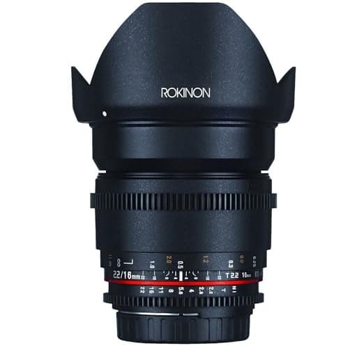 Rokinon 16mm T2.2 Cine DS APS-C Lens for Canon EF
