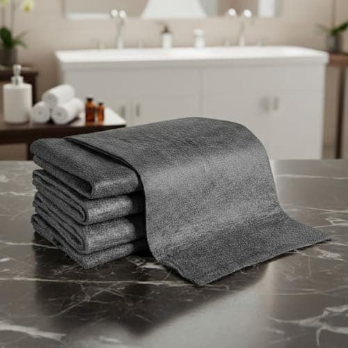 MIORAH 5Pcs Thickened Magic Microfiber Cleaning Cloth | Reusable Lint-Free Streak-Free Cloths for Car, Kitchen, Floor, Glass, Laptop & Home Use – Soft, Durable, Multipurpose