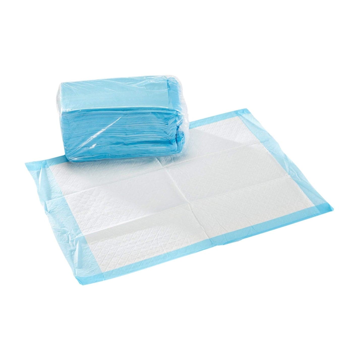 McKesson Underpads Disposable Bed Pads 17 x 24 50 Count Hospital Procedure Underpads Medical Incontinence Chux Pads for Adults Elderly and Baby Pee Pads
