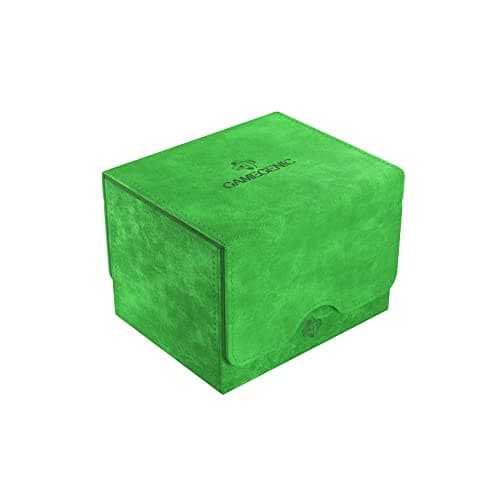 GameGenic Deck Box – Sidekick XL Green 100CT – Durable and Sturdy TCG, OCG, CCG Card Storage – Compatible with Pokemon, Yugioh, Commander, and MTG Magic: The Gathering Cards
