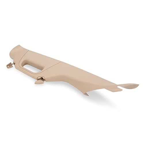 Qagea A-Pillar Grab Handle Interior Trim Driver Left Side Replacement for 2011-2016 Ford F250 F350 F450 F550 Super Duty Replace BC3Z-2503599-AA BC3Z2503599AA(Left, Tan)