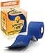 Sparthos Kinesiology Tape Incredible Support for Athletic Sports and Recovery Free Kinesio Taping Guide Rock Scar Therapist Kinesiotex Kinesiologytape Uncut Navy Blue
