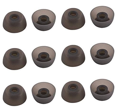 ALXCD Ear Tips for Jabra Elite 65t Headphone, 6 Pairs Large Size Replacement Silicone Earbud Tips Large Size, Fit for Jabra Elite Active 65t, L