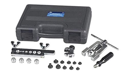 OTC 6502 Master Brake Flaring Tool Kit Makes Standard and Metric Single Double and Bubble Type Flares