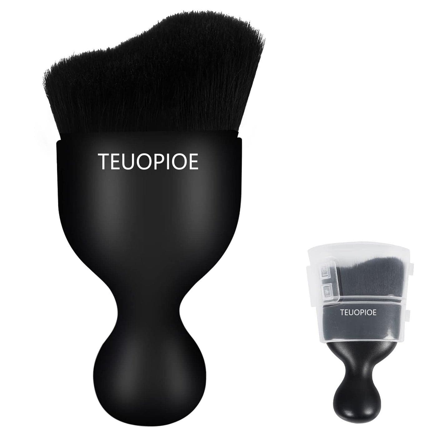 TEUOPIOE Car Interior Cleaning Brush Car Duster InteriorCar Detailing Brush Dusting BrushCar Interior Cleaning Tool Auto Soft Hair Car BrushAuto Interior Dust Brush for Air VentsBlack